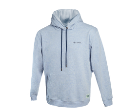 HOODIE UNISEX  ECO TOYOTA (AZUL CLARO)