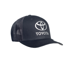 GORRA MALLA LOGO TOYOTA NEGRA