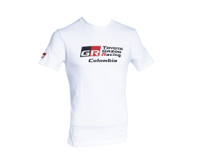 CAMISETA TOYOTA GR (BLANCA)