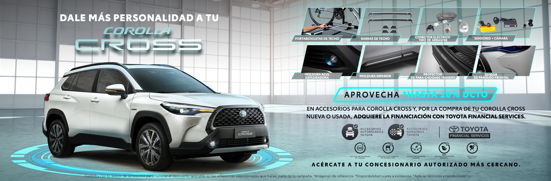 Accesorios Corolla Cross